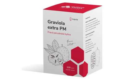 PM Graviola Extra 120 kapslí